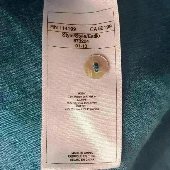 Qsw Quiksilver Collection Gauzey Semi Sheer Convertible Sleeve Beach Shirt Sz S - Picture 10 of 11